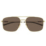 Gucci Occhiali da Sole GG2096SA 004 Oro Marrone Uomo 