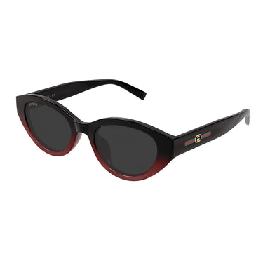 Gucci Occhiali da Sole GG2105SA 003 Nero Sfumato Rosso Grigio Donna 2