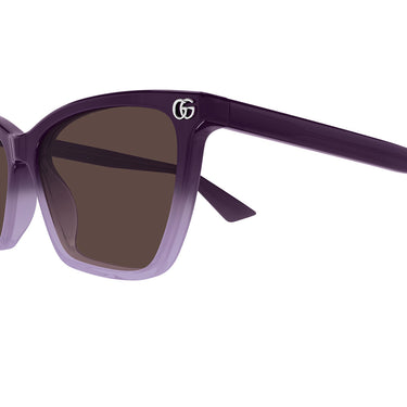 Gucci Occhiali da Sole GG2111S 003 Viola Marrone Donna 3