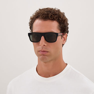 Gucci Occhiali da Sole GG2119S 001 Nero Grigio Uomo 4