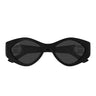 Gucci Occhiali da Sole GG2121S 002 Nero Argento Grigio Donna 