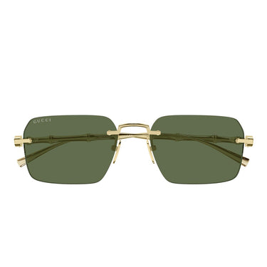 Gucci Occhiali da Sole GG2154S 003 Oro/Verde Uomo 3