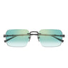 Gucci Occhiali da Sole GG2154S 004 Rutenio/Verde Uomo