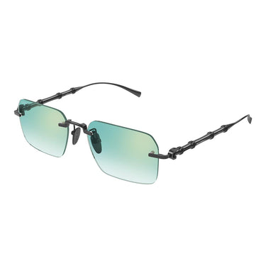Gucci Occhiali da Sole GG2154S 004 Rutenio/Verde Uomo 1