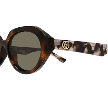  Gucci Occhiali da Sole GG2178S 004 Marrone Animalier Marrone Donna 3