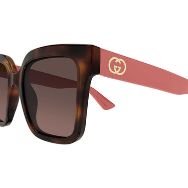 Gucci Occhiali da Sole GG2190S 005 Marrone Rosa/Marrone Donna 3