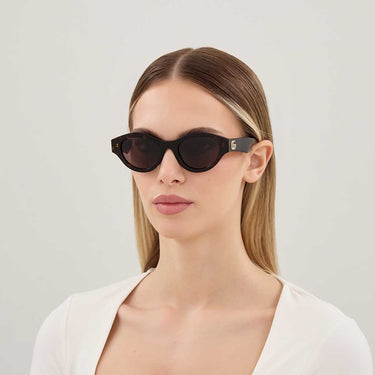 Gucci Occhiali da Sole GG2207S 002 Marrone/Marrone Donna 4