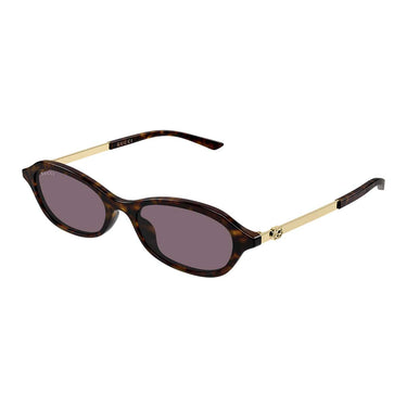 Gucci Occhiali da Sole GG2212S 003 Marrone Oro/Viola Donna 2