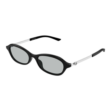 Gucci Occhiali da Sole GG2212S 005 Nero Argento/Azzurro Donna 2