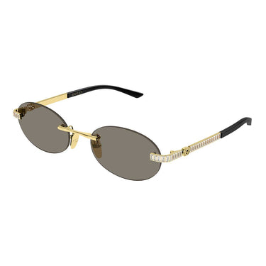 Gucci Occhiali da Sole GG2214S 003 Oro/Grigio Donna 2
