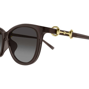 Gucci Occhiali da Sole GG2220SK 003 Marrone/Grigio Donna 3
