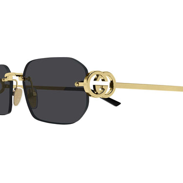 Gucci Occhiali da Sole GG2228S 001 Oro/Grigio Donna 3
