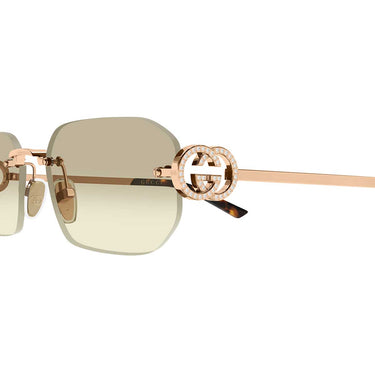 Gucci Occhiali da Sole GG2228S 004 Oro/Marrone Donna 3