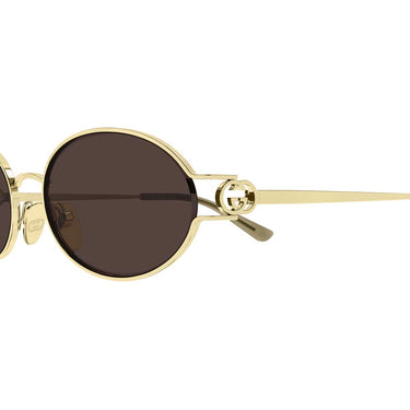 Gucci Occhiali da Sole GG2233S 002 Oro/Marrone Donna 3
