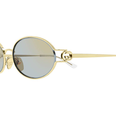Gucci Occhiali da Sole GG2233S 004 Oro/Blu Donna 3
