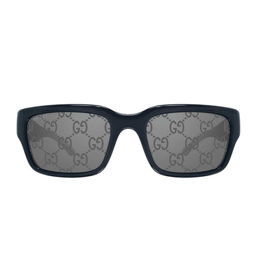 Gucci Occhiali da Sole GG2240S 008 Blu/Argento Uomo 4