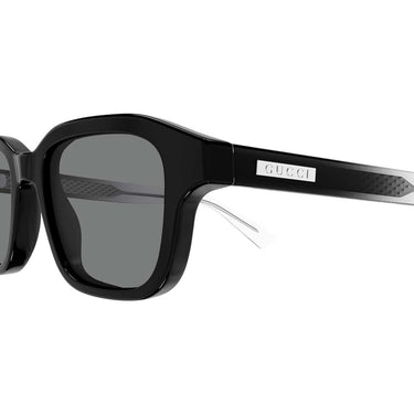 Gucci Occhiali da Sole GG2247S 003 Nero Cristallo/Grigio Uomo 3