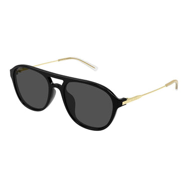 Gucci Occhiali da Sole GG2254SK 001 Nero Oro/Grigio Uomo 2