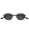 Gucci Occhiali da Sole GG2257S 001 Rutenio Nero/Grigio Unisex