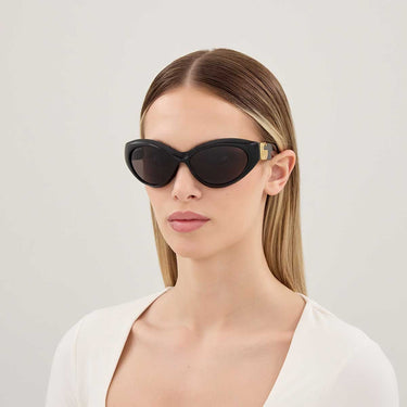 Gucci Occhiali da Sole GG2269S 001 Nero/Grigio Donna 4