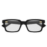 Gucci Okulary Przeciwsłoneczne i Widzenia GG1543S 001 Czarny/Przezroczysty z Klipsem Unisex 6