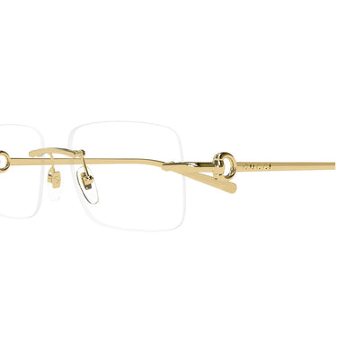 Gucci Okulary korekcyjne GG1703O 003 Złoto/Przezroczyste Męskie 3