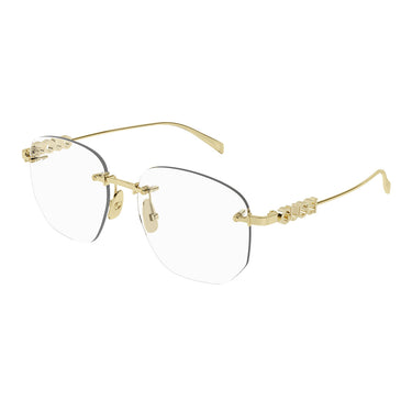 Gucci Okulary korekcyjne GG1806O 002 Złoty/Przezroczysty Damskie