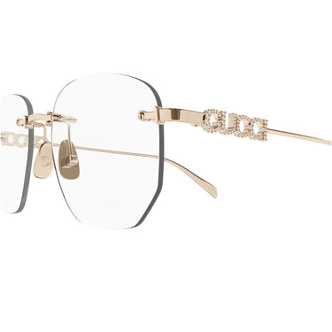 Gucci Okulary korekcyjne GG1806O 003 Złoty Różowy/Przezroczysty Damskie
