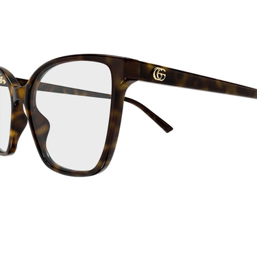 Gucci Occhiali da Vista GG1995O 002 Marrone Trasparente Donna 3