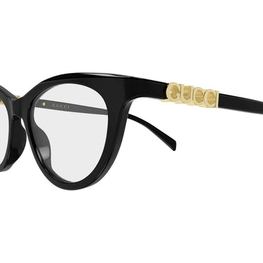 Gucci Occhiali da Vista GG2034O 001 Nero/Trasparente Donna 3