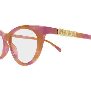 Gucci Occhiali da Vista GG2034O 004 Rosa/Trasparente Donna 3