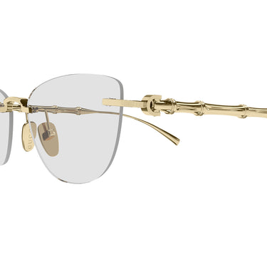 Gucci Occhiali da Vista GG2063S 006 Oro Trasparente Donna 3