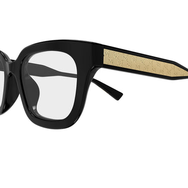 Gucci Occhiali da Vista GG2067OL 005 Nero Oro Trasparente Donna 3