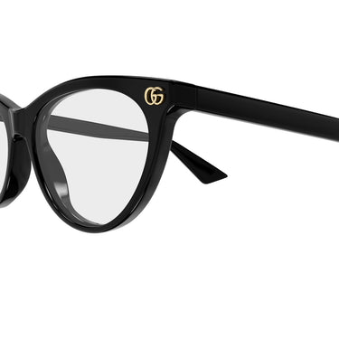 Gucci Occhiali da Vista GG2112O 001 Nero Trasparente Donna  3