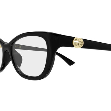 Gucci Occhiali da Vista GG2196OL 001 Nero/Trasparente Donna 3