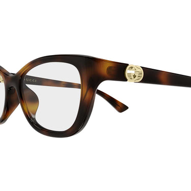 Gucci Occhiali da Vista GG2196OL 002 Marrone/Trasparente Donna 3