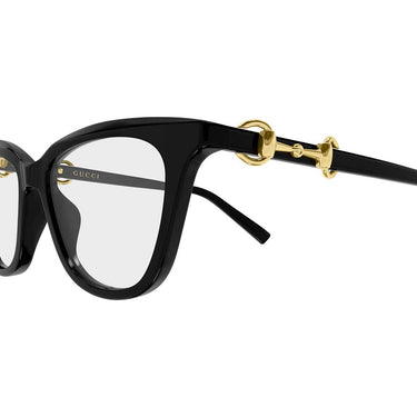 Gucci Occhiali da Vista GG2218O 005 Nero/Trasparente Donna 3