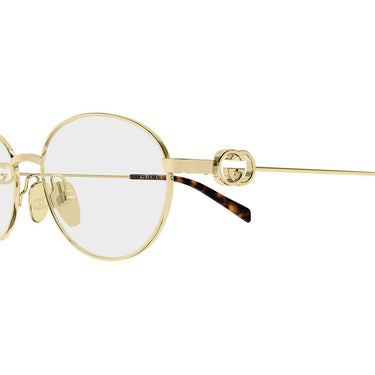 Gucci Occhiali da Vista GG2227O 001 Oro/Trasparente Donna 3