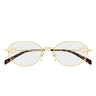 Gucci Occhiali da Vista GG2227O 001 Oro/Trasparente Donna