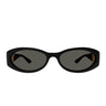 Gucci Okulary Przeciwsłoneczne GG1660S 001 Czarny/Szary Unisex