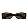 Gucci Okulary Przeciwsłoneczne GG1660S 002 Havana/Marrone Unisex