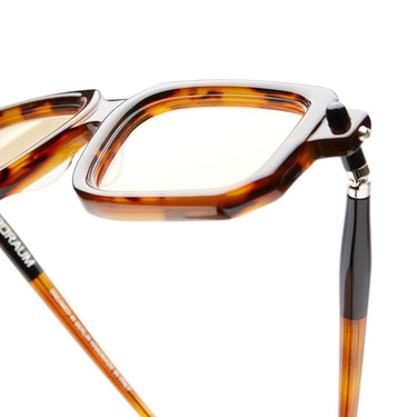 Kuboraum Occhiali da Sole Maske P23 BTO Marrone Tartarugato/Arancione Chiaro Unisex 6