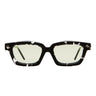 Kuboraum Occhiali da Sole Maske P25 WHM Tartarugato Trasparente/Grigio Chiaro Unisex
