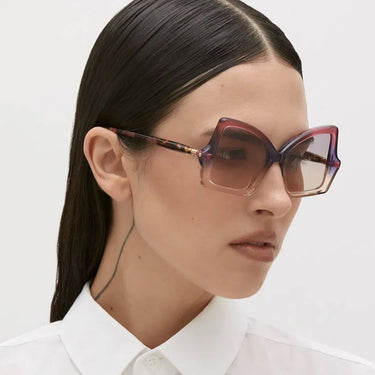 Kuboraum Occhiali da Sole Maske P30 NE Neon/Viola Arancione Sfumato Unisex 3