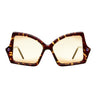Kuboraum Occhiali da Sole Maske P30 TO Tartarugato/Marrone Chiaro Unisex