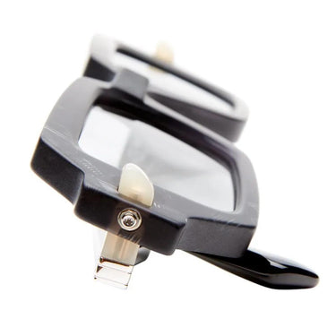 Kuboraum Occhiali da Sole Maske Q9 BKN Nero Notte/Grigio Chiaro Unisex