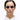 Kuboraum Occhiali da Sole Maske Z14 BMB Nero Opaco/Blu Flash Unisex