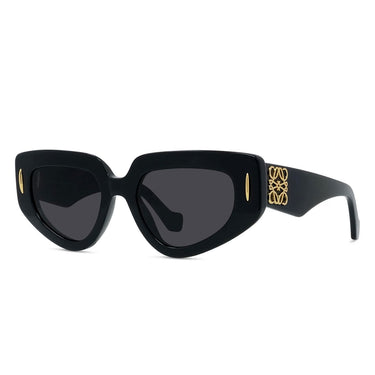 Loewe Anagram Czarny Geometryczne Okulary Przeciwsłoneczne
