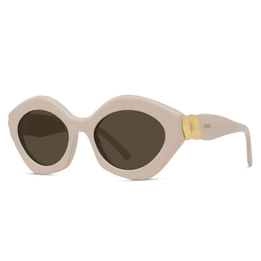 Loewe Coil Bianco Geometrico Occhiali da Sole