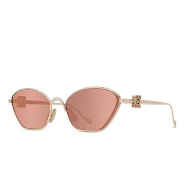Loewe Anagram Różowy Cat Eye Okulary Przeciwsłoneczne